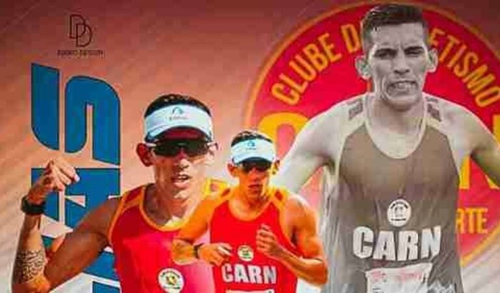 21km da maratona de Santiago no Chile dia 18 de maio de 2025.