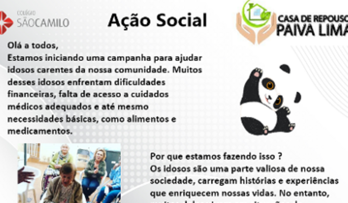 Ação Social - Casa de Repouso Paiva Lima