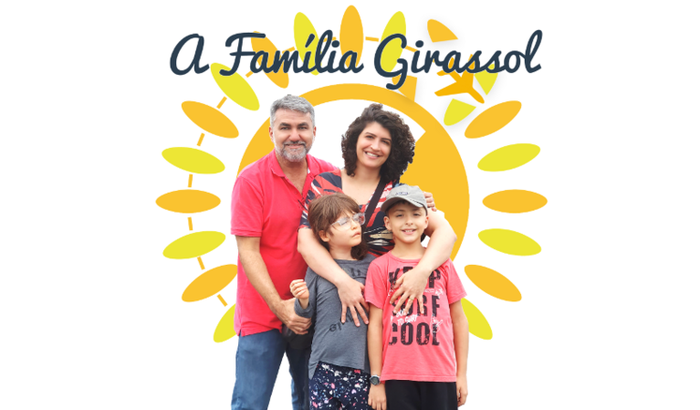 FAMÍLIA GIRASSOL - AS AVENTURAS DE TOM E CACÁ PELO MUNDO