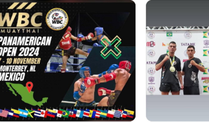 Muay Thai - Patrocínio Jogos Panamericanos