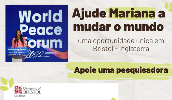 Ajude uma pesquisadora a mudar o mundo: Uma Oportunidade Única em Bristol – Inglaterra