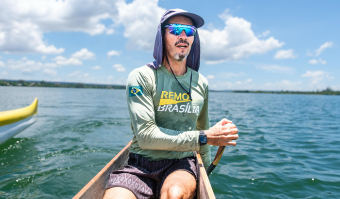 Atleta Brasileiro no Mundial de Canoa no Hawaii 