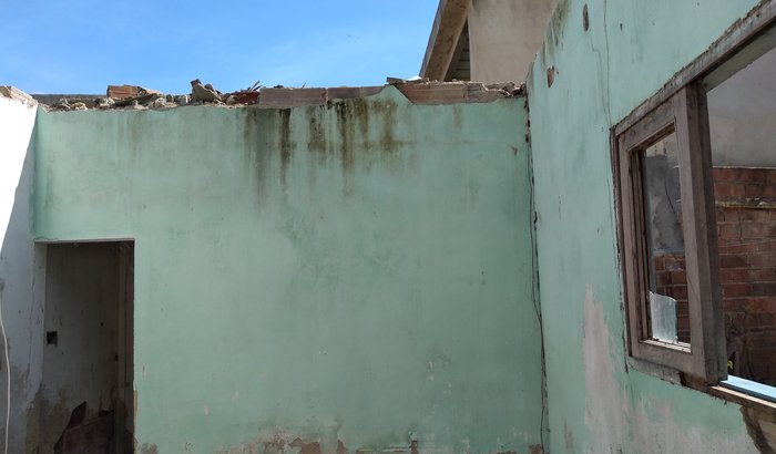 Troca do telhado