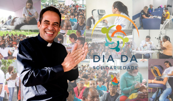 Ajude Padre Arlindo a concluir o Dia da Solidariedade