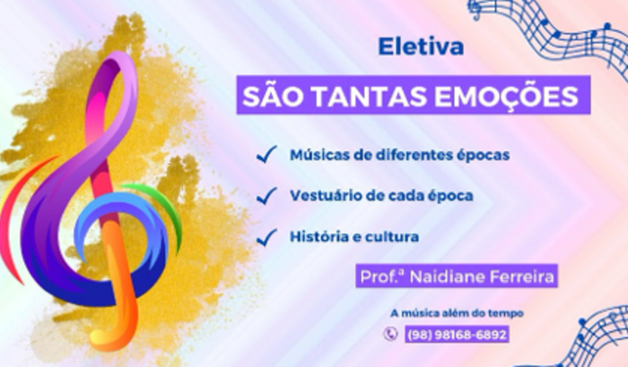 ELETIVA SÃO TANTAS EMOÇÕES