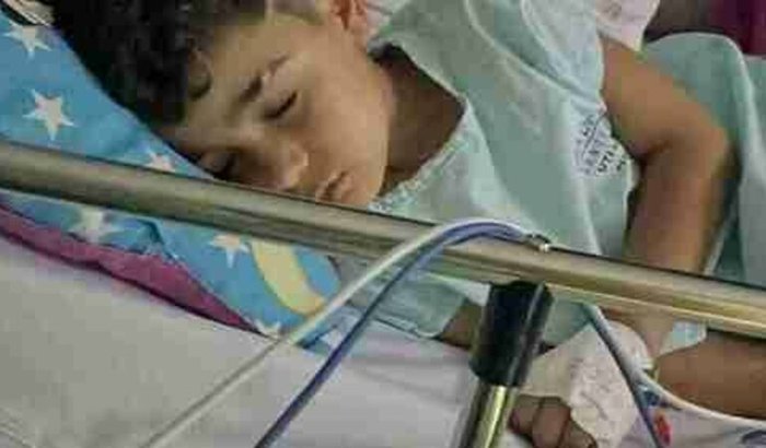 Tratamento do Daniel - diagnosticado com meningite bacteriana