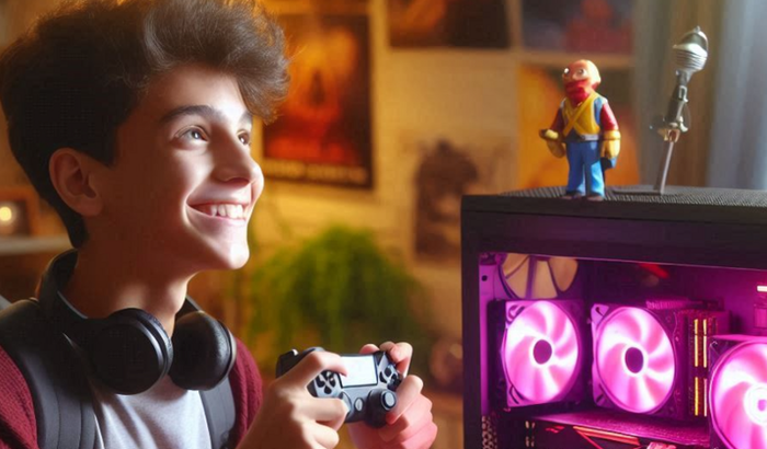 "Construindo um Sonho Gamer"
