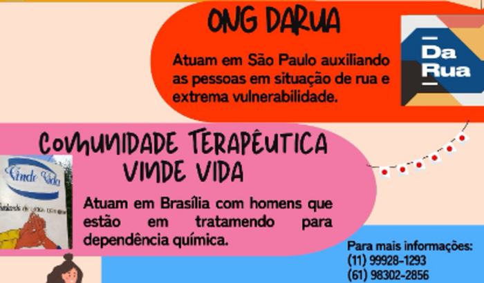Arrecadação para Vinde vida & Darua