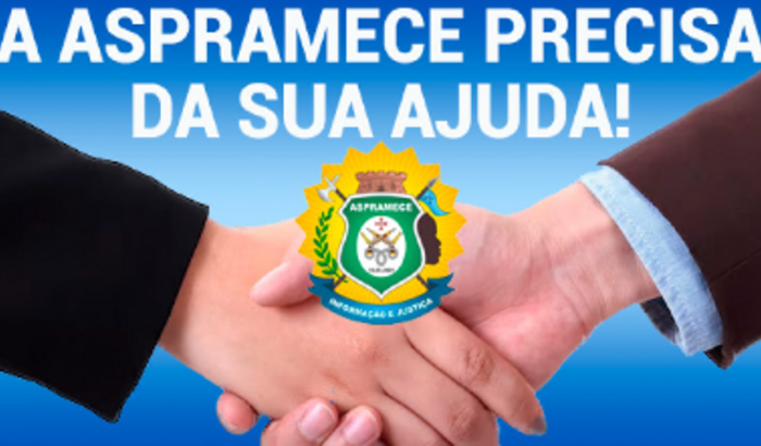 A ASPRAMECE precisa de você