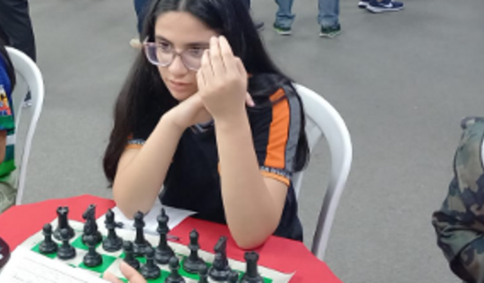 Rhianna no Mundial da Juventude de Xadrez
