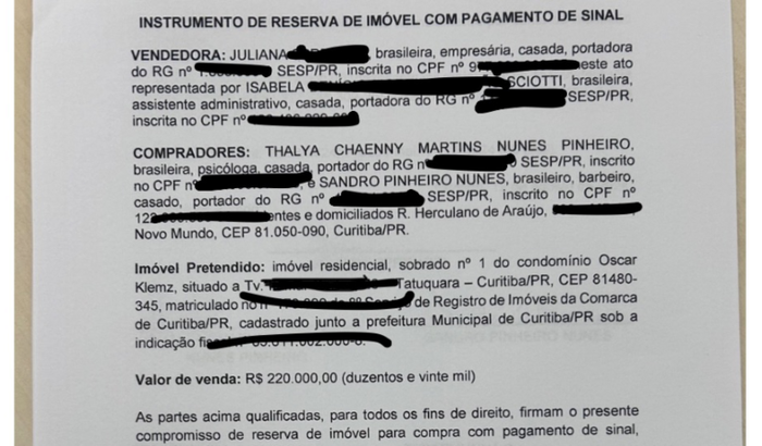 Nos ajude a pagar a documentação da nossa casa