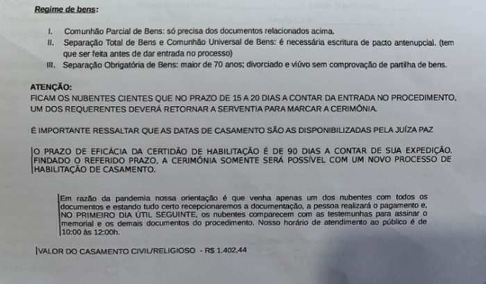 Ajuda pra meu casamento 