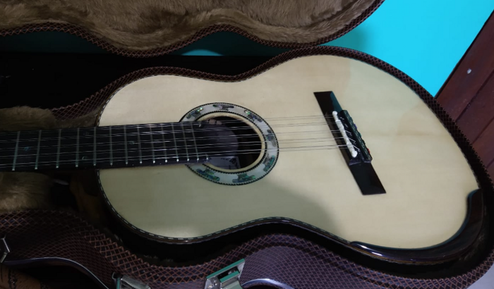 Minha primeira viola de luthieria.