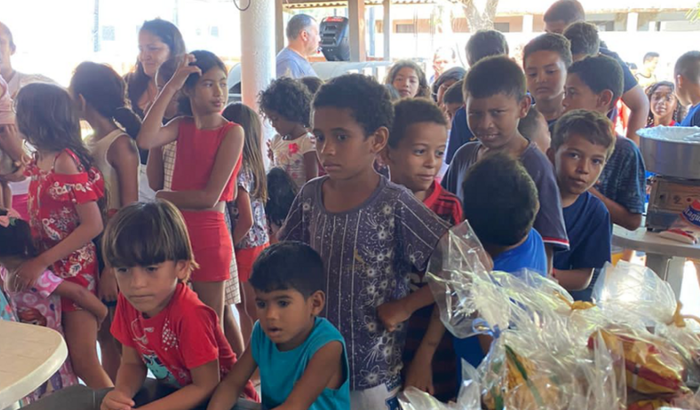 Ação dia das crianças