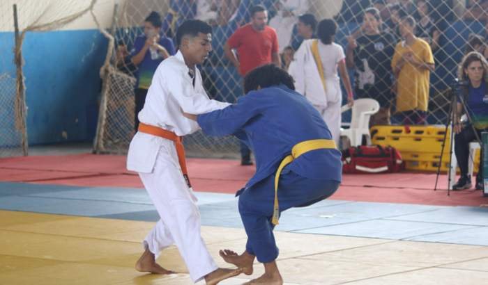 Campeonato de judô em sorriso mt