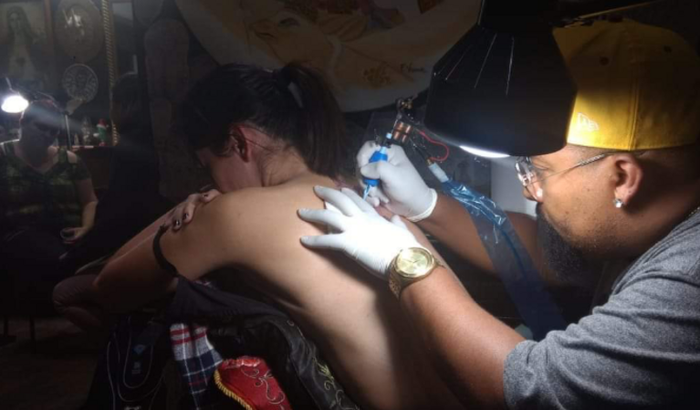 A Tatuagem vai me salvar mais uma vez