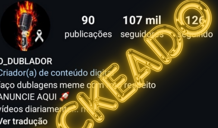 ME AJUDE A RECUPERAR O PERFIL 