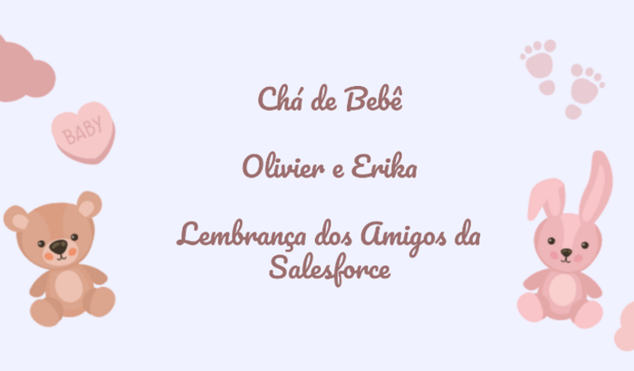 Baby Olivier e Erika