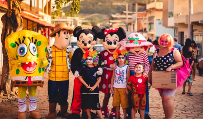 Em prol da festa do dia das Crianças