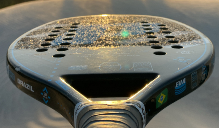 Raquete pro atleta João