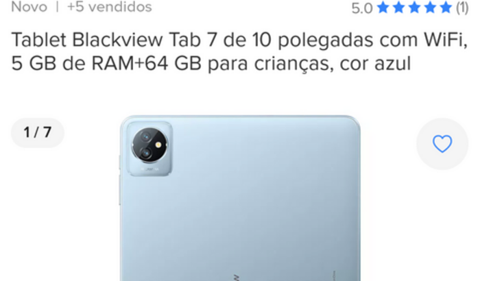 Um tablet para os meus desenhos!