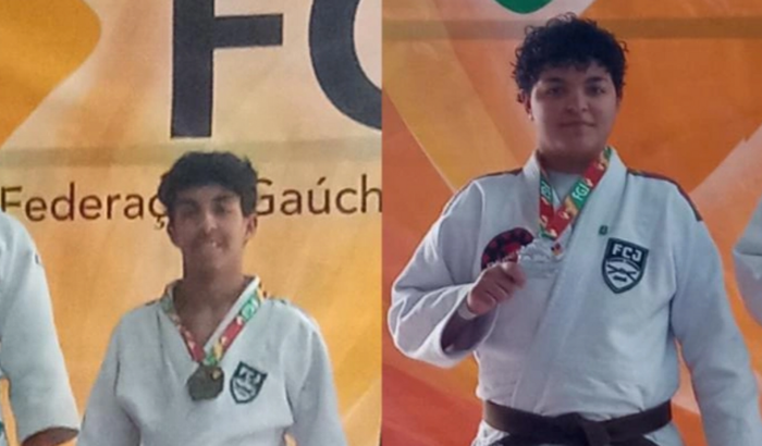 Pedro e Luiza na Seletiva Nacional em SP