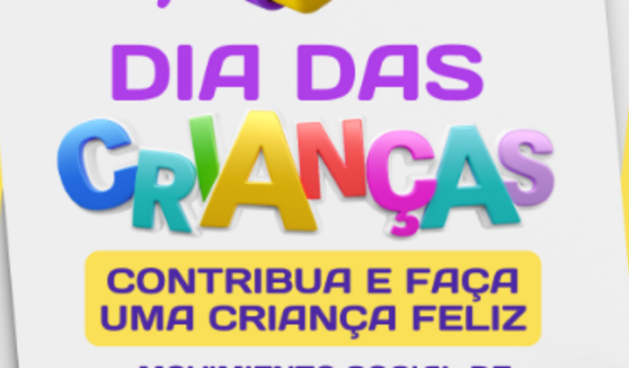 Contribua e faça uma criança feliz