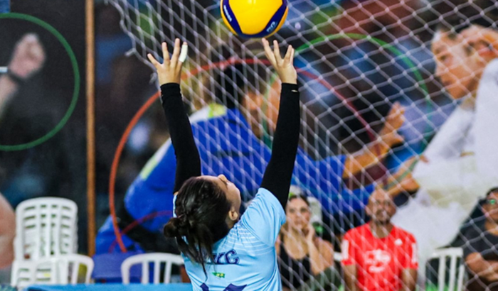 Ajuda uma atleta a ir para a taça paraná