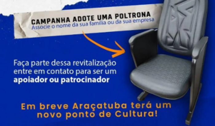 Adote uma poltrona no Teatro São João