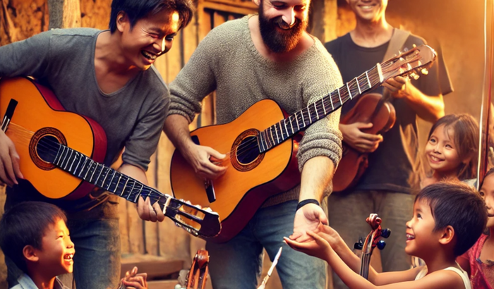 Ajude-nos a produzir música de qualidade e de quebra ajudar duas instituições de caridade.