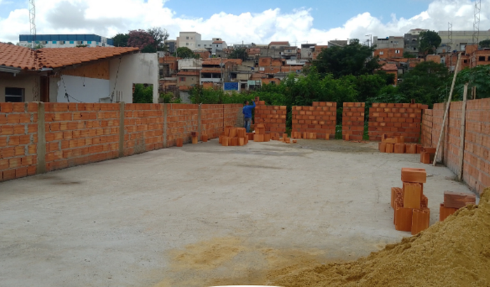 construção do templo AD Sementes do Reino 