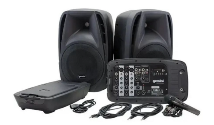 Meu primeiro kit de microfone (da Gaby)