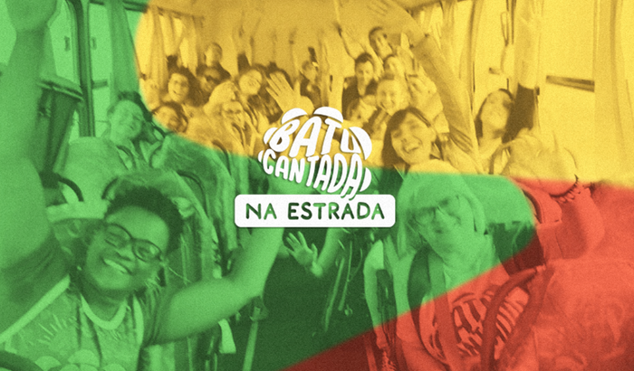 BatuCantada na estrada, na levada do Samba Reggae