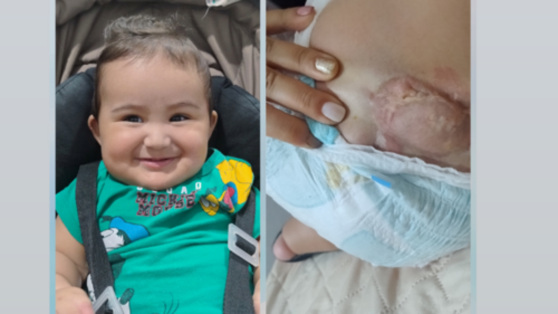 AJUDE O GAEL A DAR SEUS PRIMEIROS PASSOS 