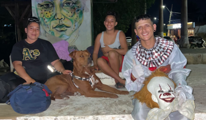 Ajude o palhaço e sua família 