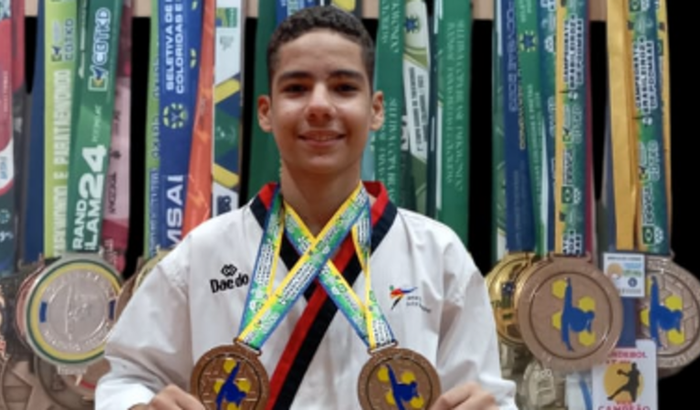 João Gabriel  no Mundial em Hong kong