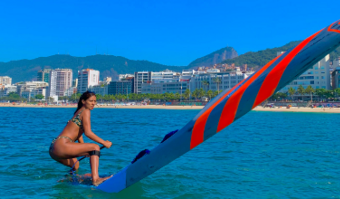 🥰🏄🏽♀️ SCARLETT NO MUNDIAL DE SUP RACE