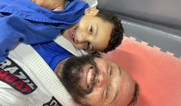 Troca do Tatame para alunos típicos e atípicos 