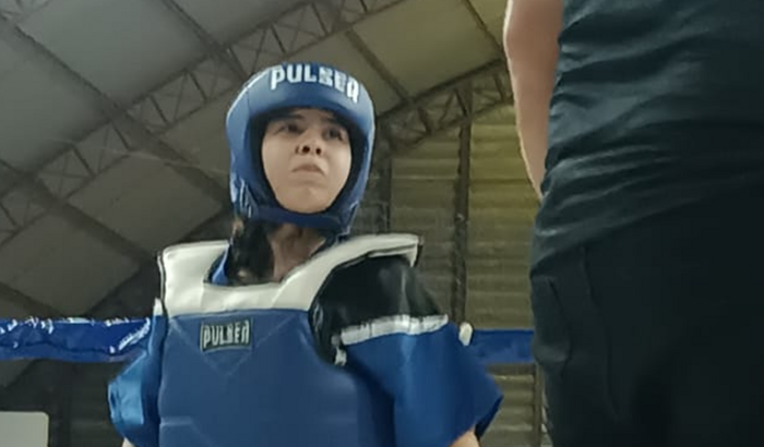 Competição kickboxing da Ysabelly 