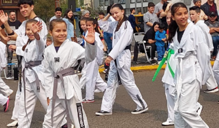 Meninas do Taekwondo