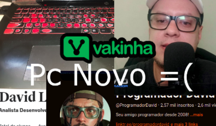 Comprar equipamento para trabalhar