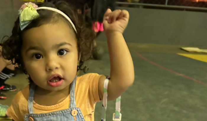 Para buscar nossa Ana Laura em Goiânia 