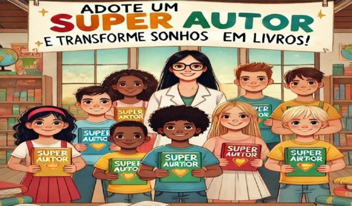 "Transforme Sonhos em Livros: Adote um Autor