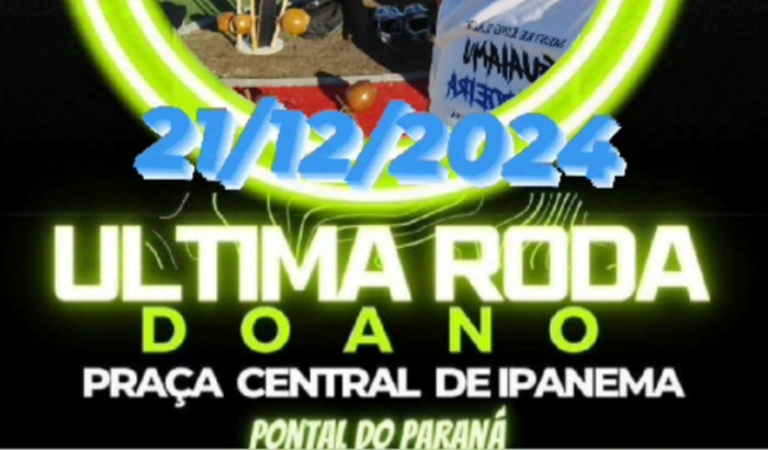 Ajuda para última roda do ano.