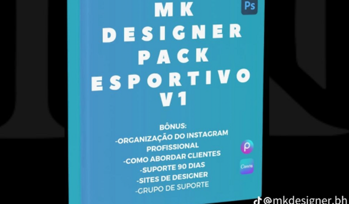 Comprar pack para fazer flyer esportivo 