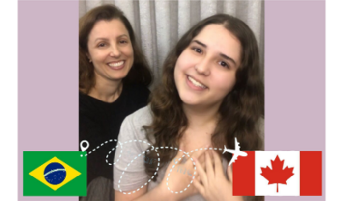 Ajude a Laura a ir para o Canadá