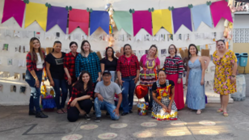 Vamos todos ajudar a professora Gisleine!