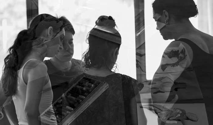 Montagem do espetáculo do TCC da Reflexa Coletiva