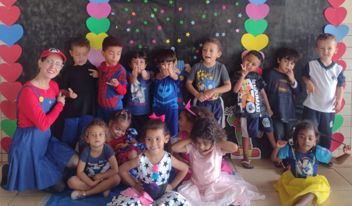 Infantil 3 - EMEI Márcia de Almeida Bighetti - Buffet Dinolandia