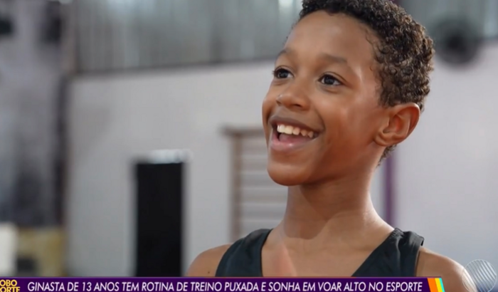 Ajude Pedro a realizar seu sonho na Ginastica artistica